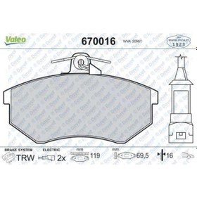 Resim Dısk Fren Balata On Volkswagen Golf Iı/ııı/polo Classıs 95/passat/cordoba/caddy 