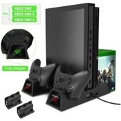 Resim Microsoft Xbox One S X Fonksiyonel Stand + 2 Ad Batarya 