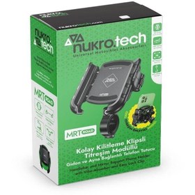 Resim Nukrotech MRT ROAD Titreşim Modüllü Telefon Tutucu 