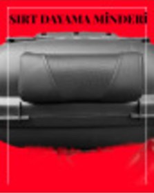 Resim Motobros Maxem Topcase Premium Çanta Sırt Dayama Minderi (UNİVERSAL) Cırtlı Model (ÇANTA DEĞİLDİR) 