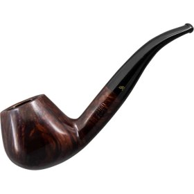 Resim Şahin Üç Yıldız 442 9mm. Filtreli Ebonit Saplı Pipo 