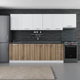 Resim Minar 295 cm Mutfak Dolabı Beyaz Dore 295-D4 