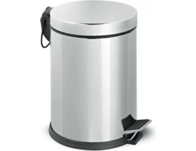 Resim Gör Seç Tuvalet Banyo Balkon Mutfak 3 Litre Paslanmaz Çelikli Pedallı Çöp Kovası Çöp Kutusu 