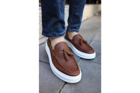 Resim Chekich CH127 - Cbt Loafer-X Erkek Ayakkabı Taba 