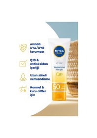 Resim Sun Yüz Kremi 50ml Spf50 Yüksek Güneş Koruyucu Görünümü Engelleyici 