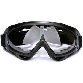 Resim Sones Rüzgar Geçirmez Uv Dayanıklı Kayak Gözlüğü Çok İşlevli Açık Hava Spor Gözlüğü Şeffaf Lens 
