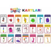 Resim Pass Pano NumberBlocksEğiticiKart1-20 