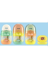 Resim Mılan 4701116lk2 Capsule Kalemtraş/silgi New Look - 16adet 