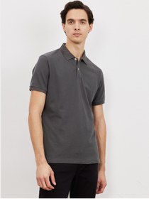 Resim Altınyıldız Classics Polo Yaka Antrasit Erkek T-shirt 4a9000000001 