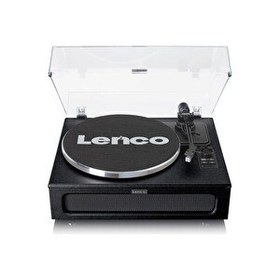 Resim Lenco LS-430 BK 4 Dahili Hoparlörlü Bluetoothlu Siyah Pikap 