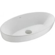 Resim Kale Dove 70x40 cm Oval Çanak Lavabo Beyaz 