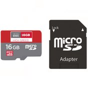 Resim Fuchsia Micro SD 16 GB Hafıza Kartı ve Micro SD Adaptör 