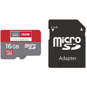 Resim Fuchsia Micro SD 16 GB Hafıza Kartı ve Micro SD Adaptör 