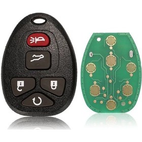 Resim Buick Chevrolet Cadillac Gmc Saturn İçin 315mhz Ouc60270 Uzaktan Kumandalı Anahtarsız Giriş Araba Anahtarı Fob'u 0446 
