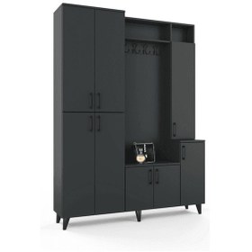 Resim Lizbon Portmanto - Antrasit 