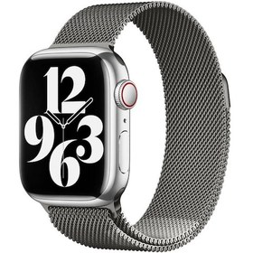 Resim Ariatech Watch 42mm Clo Band-01 Metal Kordon-koyu Gri 