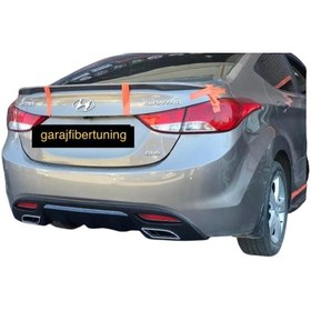 Resim Hyundai Elentra Spoyler Boyasız 
