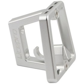Resim Brompton Bisiklet Ön Raf Montaj Aparatı - Alüminyum, Pratik Ve Dayanıklı, Kolay Taşınabilir, Gümüş Renk Gümüş Gümüş 