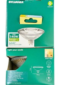 Resim Sylvania 13w 140w 3000k Sarı Işık Gu10 Duylu Dim Edilebilir Led Spot Ampul 4 Adet 
