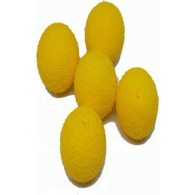 Resim 12 Mm Eva(Yüzen) Sünger Popup Boili Sarı Mısır Yapay Yem( 15Adet) 