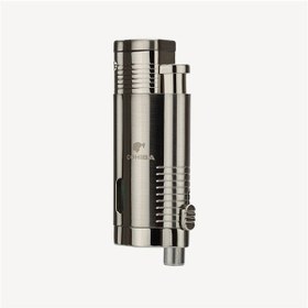 Resim Cohiba 3 Torch Çakmak ve Kesici Puro Seti Gunmetal 