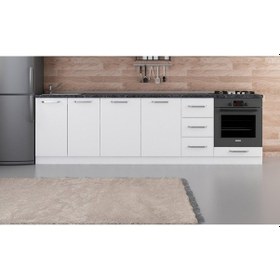 Resim Minar 280 Cm Mutfak Dolabı Beyaz 280-B6-Alt Modül Beyaz 