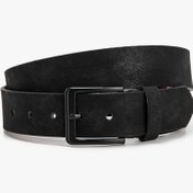 Resim Erkek Kemer Deri Görünümlü Toka Detaylı 