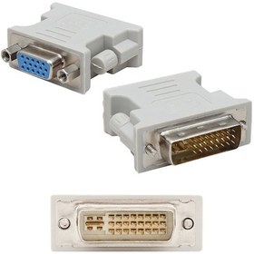 Resim POWERMASTER DVI TO VGA DÖNÜŞTÜRÜCÜ (DVI ERKEK VGA DİŞİ) DVI 24+5 
