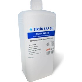 Resim Birlik 1 Lt Gerçek Distile Saf Su 