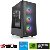 Resim Asus Gaming Pc Ddr5 - RTX4060 8gb - Intel Core I5 14400F - 16GB Ddr5 Ram - 1 Tb M.2 SSD - Windows 11 Pro 