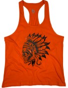 Resim BLUU Indians Fitness Gym Tank Top Sporcu Atleti 