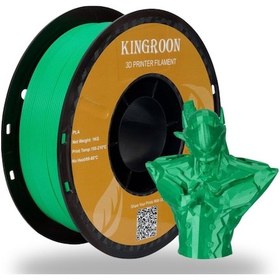 Resim Pla Filament Canlı Yeşil 1.75 Mm 1kg - Düğümsüz Ve Kokusuz - Bambu Lab Creality Uyumlu 