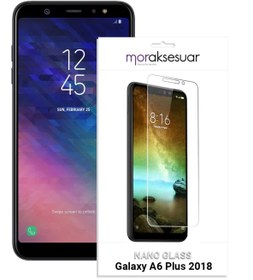 Resim Samsung Galaxy A6 Plus 2018 Nano Kırılmaz Cam Ekran Koruyucu İnce Esnek 