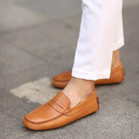 Resim Sail Laker's - Taba Deri Erkek Loafer Ayakkabı 101-6055-11169 