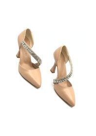 Resim Mehtap Taş Detaylı Kadın Topuklu Ayakkabı Stiletto NUT 