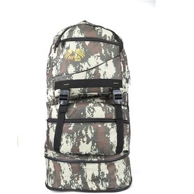 Resim Necati Çanta Büyük Boy Körüklü Dağcı Sırt Çantası Açık Bej-853 Bej - Krem 