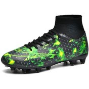 Resim Snapbuy Erkek Futbol Krampon - Mavi Yeşil 