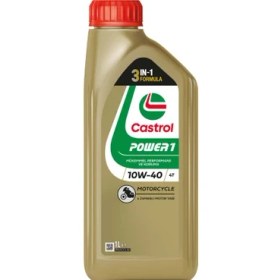Resim Castrol Power 1 4T 10W-40 1 Litre Motorsiklet Yağı ( Üretim Yılı 2025 ) 