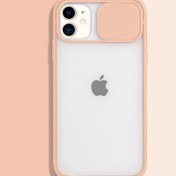 Resim iPhone 11 Kamera Lens Koruma Kapaklı Pembe Telefon Kılıfı 