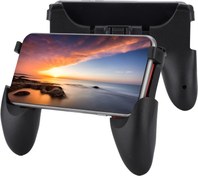 Resim Oyun Kumandası, Düşük Gecikme Süreli Katlanır Oyun Joystick İnce Ezilmiş Kumlu Tutma Kolu Tutucu, Ergonomik Nişancı Tetikleyici Cep Telefonu Gamepad 