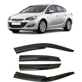 Resim Opel Astra J 2010-2015 Ithal 4'Lü Cam Rüzgarlık Seti 