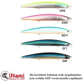 Resim Usami Jack The Ripper 115F-Sr 15.9 G Maket Balık (379926606) 