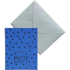 Resim “It’s a boy” Tebrik Kartı 