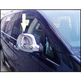 Resim Ebal Otomotiv Mercedes Vito W639 Krom Ayna Kapağı 2 prç. 2004-2010 P. Çelik 