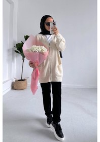 Resim Kahijab Yüksek Bel Düz Mom Jean - Siyah Siyah 