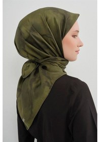 Resim Armine Saf İpek Sura Eşarp-2026 İlkbahar-yaz- 95010d Haki 