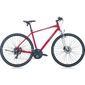 Resim Carraro Sportive 220 28 Jant 508H 21V Vb Mat Krom Kırmızı Siyah Beyaz 