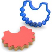 Resim Önlük Polikarbon Kurabiye Kalıbı 