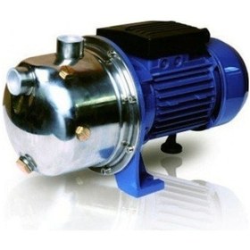 Resim Sjet100c 1 Hp İnox Ss 304 Paslanmaz Çelik Gövdeli Ve Fanlı Krom Milli Jet Su Pompası 