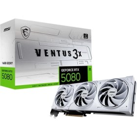 Resim Hsc Bilişim Msi Geforce RTX5080 16G Ventus 3x Oc White 256BIT 1xhdmi 3xdp Ekran Karti 
